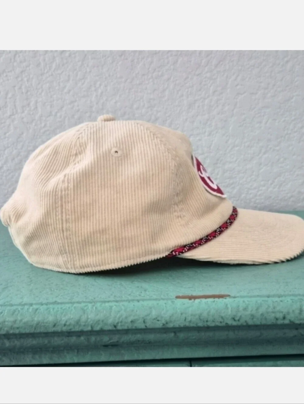 Coors Banquet Corduroy Rope Hat Snapback OS Vinrage Inspired Americana